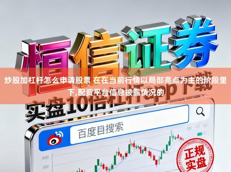 炒股加杠杆怎么申请股票 在在当前行情以局部亮点为主的阶段里下,配资平台信息披露情况的