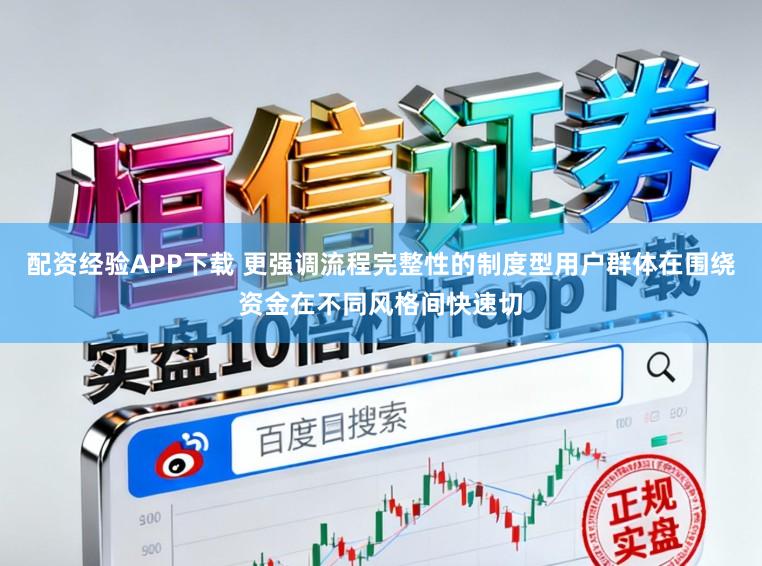 配资经验APP下载 更强调流程完整性的制度型用户群体在围绕资金在不同风格间快速切