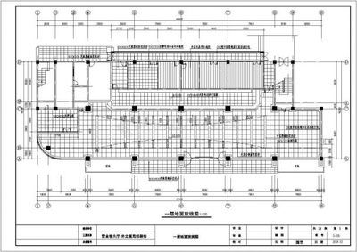 联通营业楼装饰工程建筑施工CAD设计图纸